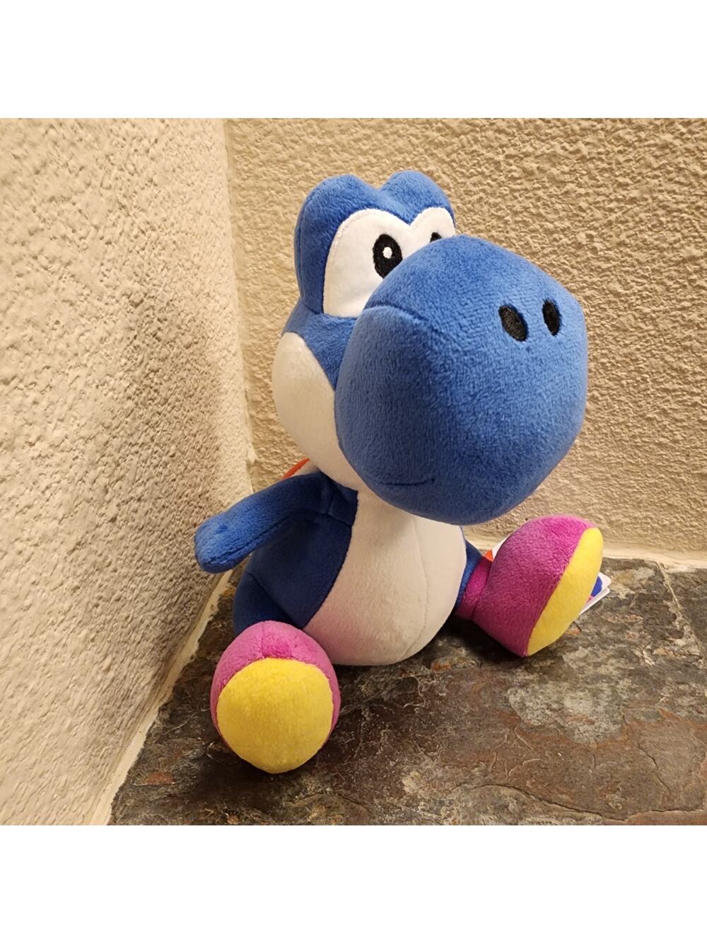 Plush - Yoshi Dark Blue, 8-inch (NEW) - Super Mario - Nintendo